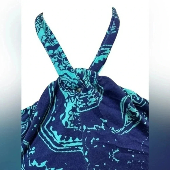 CYNTHIA ROWLEY HALTER MAXI DRESS SZ M - Picture 9 of 10